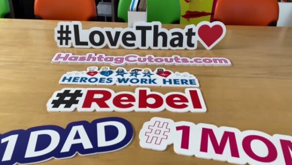 Hashtag Cutout - Image 2