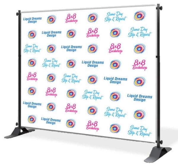 Step and Repeat Backdrop - PVC