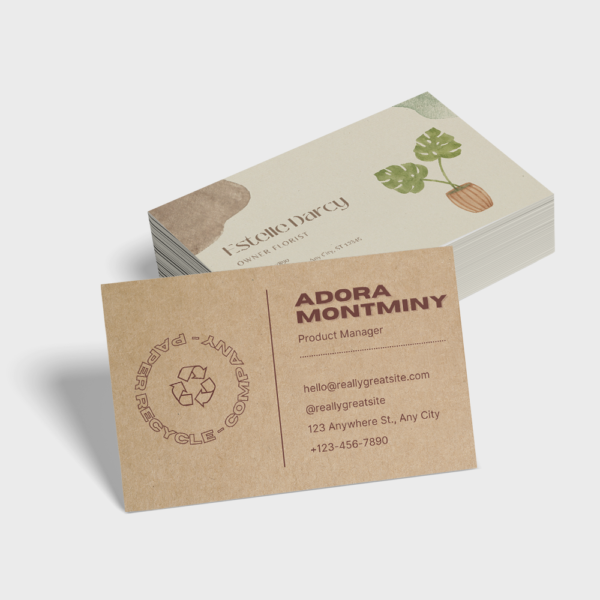 Recycled Eco Friendly Business Cards