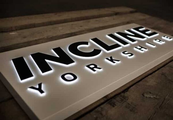 Push Through 3D Signage