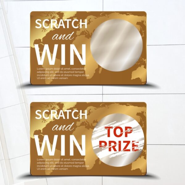 Scratch & Win Cards