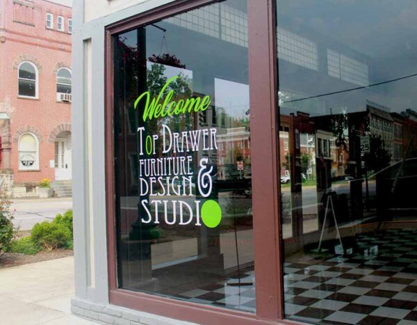 Window Vinyl Lettering